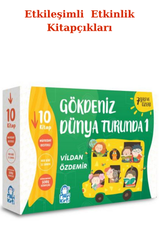 Gökdeniz Dünya Turunda 1 Etkileşimli Etkinlik Kitapçıkları